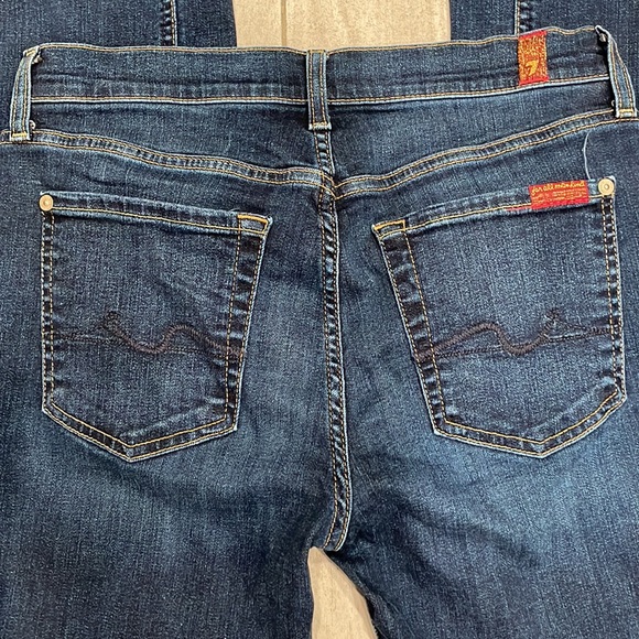 Seven for all man  kind midrise  bootcut Jeans size 27 - Picture 5 of 6